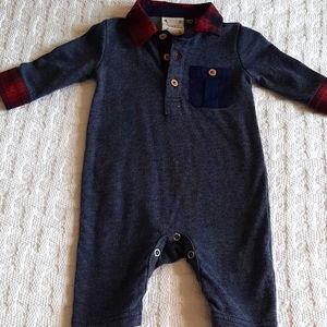 Fore!! Axel and Hudson Navy Blue baby coverall size 3-6mos